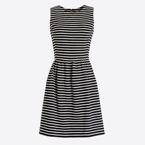 EUC J.Crew Striped daybreak dress H6101